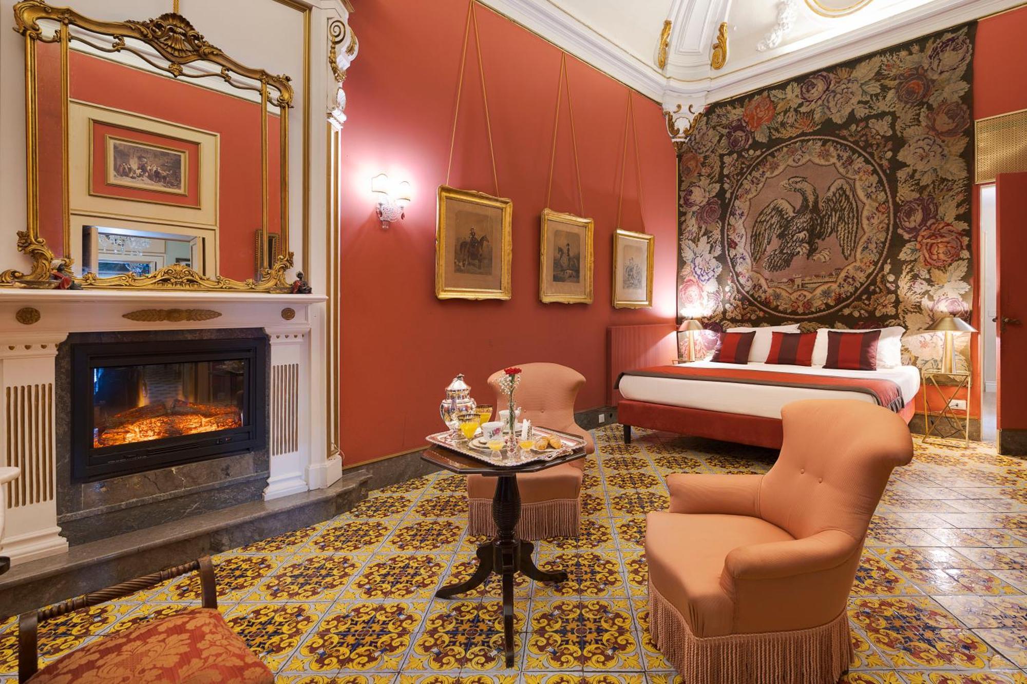 Palazzo Arone Dei Baroni Di Valentino Hotel Палермо Екстериор снимка